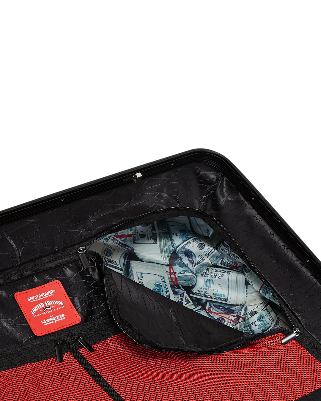 Sprayground SHARKS IN PARIS VANQUISH SHARKNAUTICS HARDSHELL CARRY-ON LUGGAGE