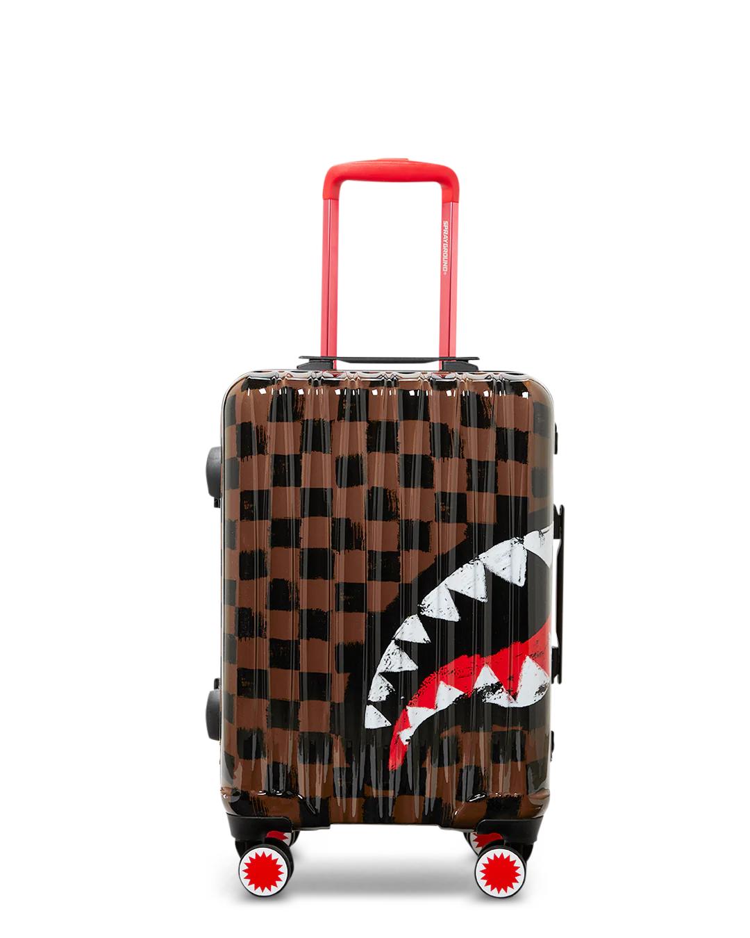 Sprayground SHARKS IN PARIS VANQUISH SHARKNAUTICS HARDSHELL CARRY-ON LUGGAGE