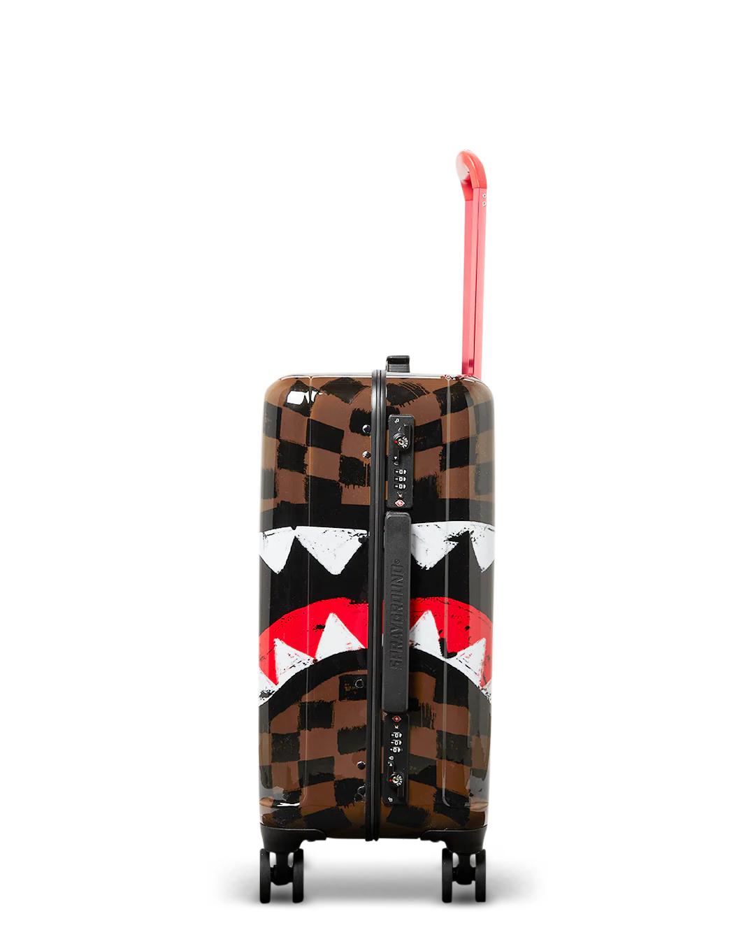 Sprayground SHARKS IN PARIS VANQUISH SHARKNAUTICS HARDSHELL CARRY-ON LUGGAGE