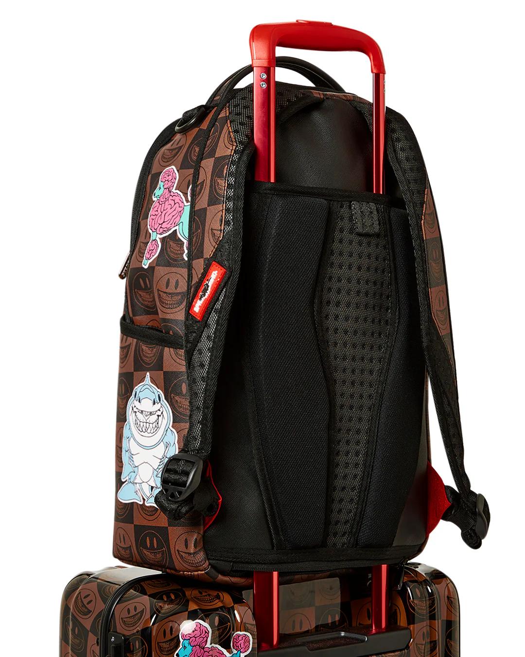 Sprayground GLOBAL MOGUL POPAGANDA RON ENGLISH EDITION HARDSHELL CARRY-ON LUGGAGE