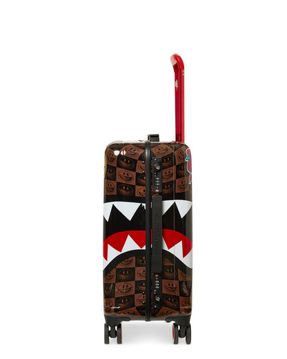 Sprayground GLOBAL MOGUL POPAGANDA RON ENGLISH EDITION HARDSHELL CARRY-ON LUGGAGE
