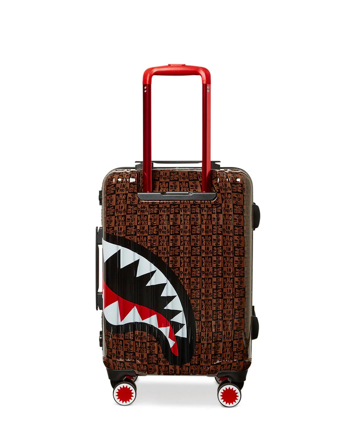 Sprayground FRENZY SHARKS SHARKNAUTICS HARDSHELL CARRY-ON LUGGAGE