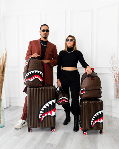 Sprayground FRENZY SHARKS SHARKNAUTICS HARDSHELL CARRY-ON LUGGAGE