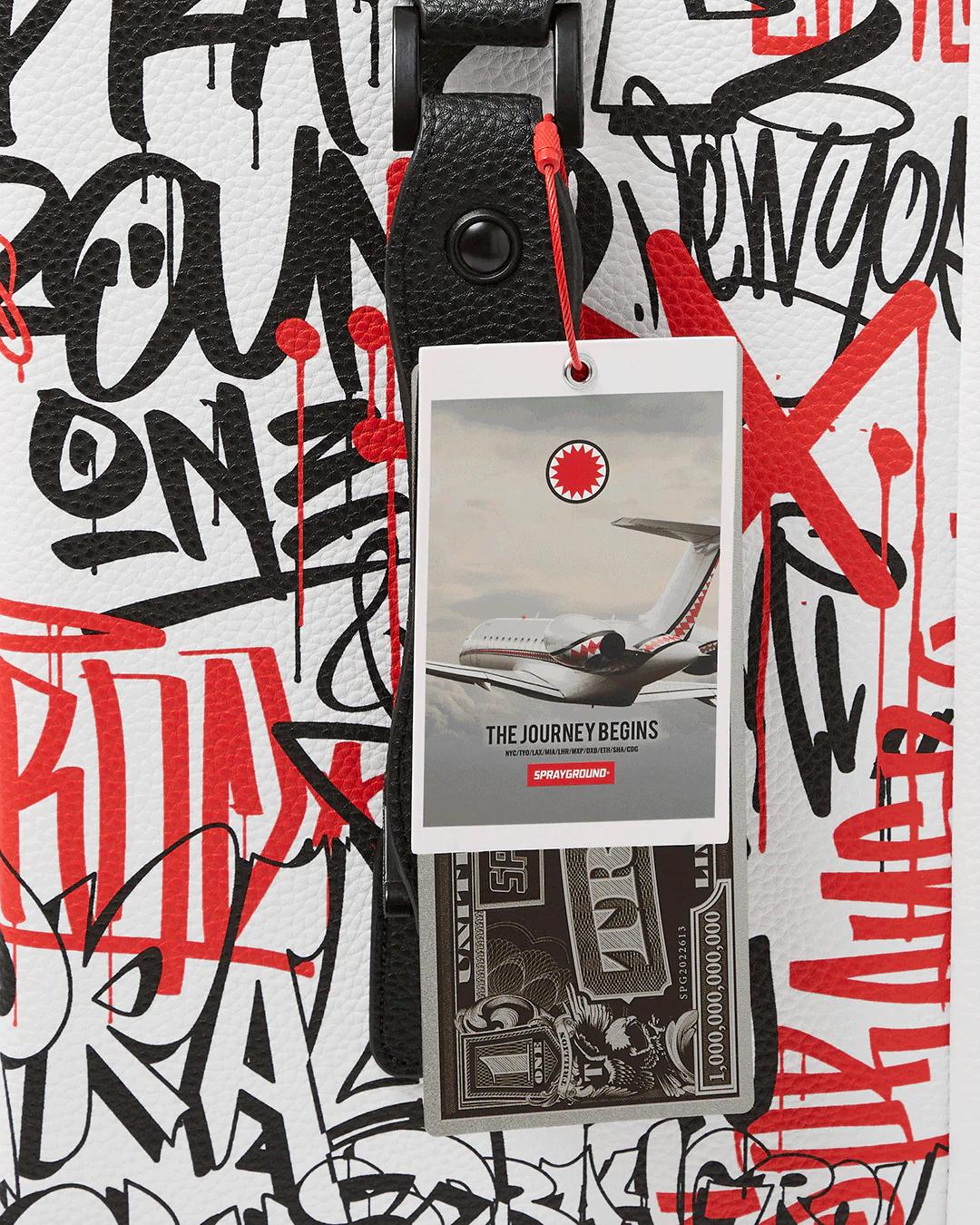 Sprayground MYSTERIOUS MASTERMIND JETSETTER CARRY-ON LUGGAGE
