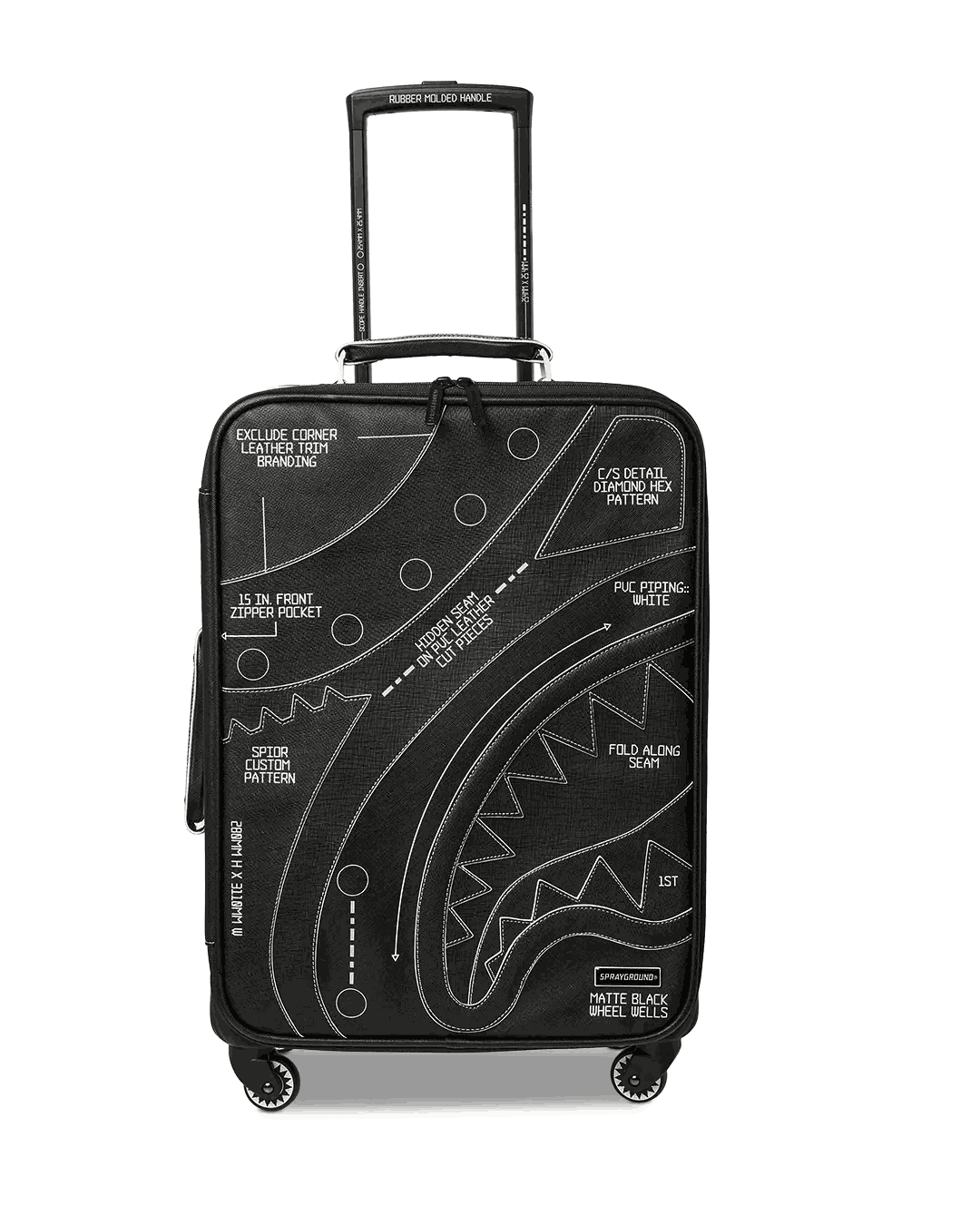 Sprayground HIGH TECH JETSETTER CARRY-ON LUGGAGE
