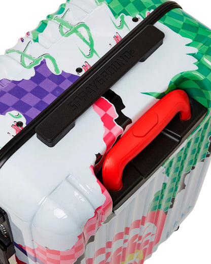 Sprayground DREAMY TECHNICOLOR SHARKNAUTICS HARDSHELL CARRY-ON LUGGAGE