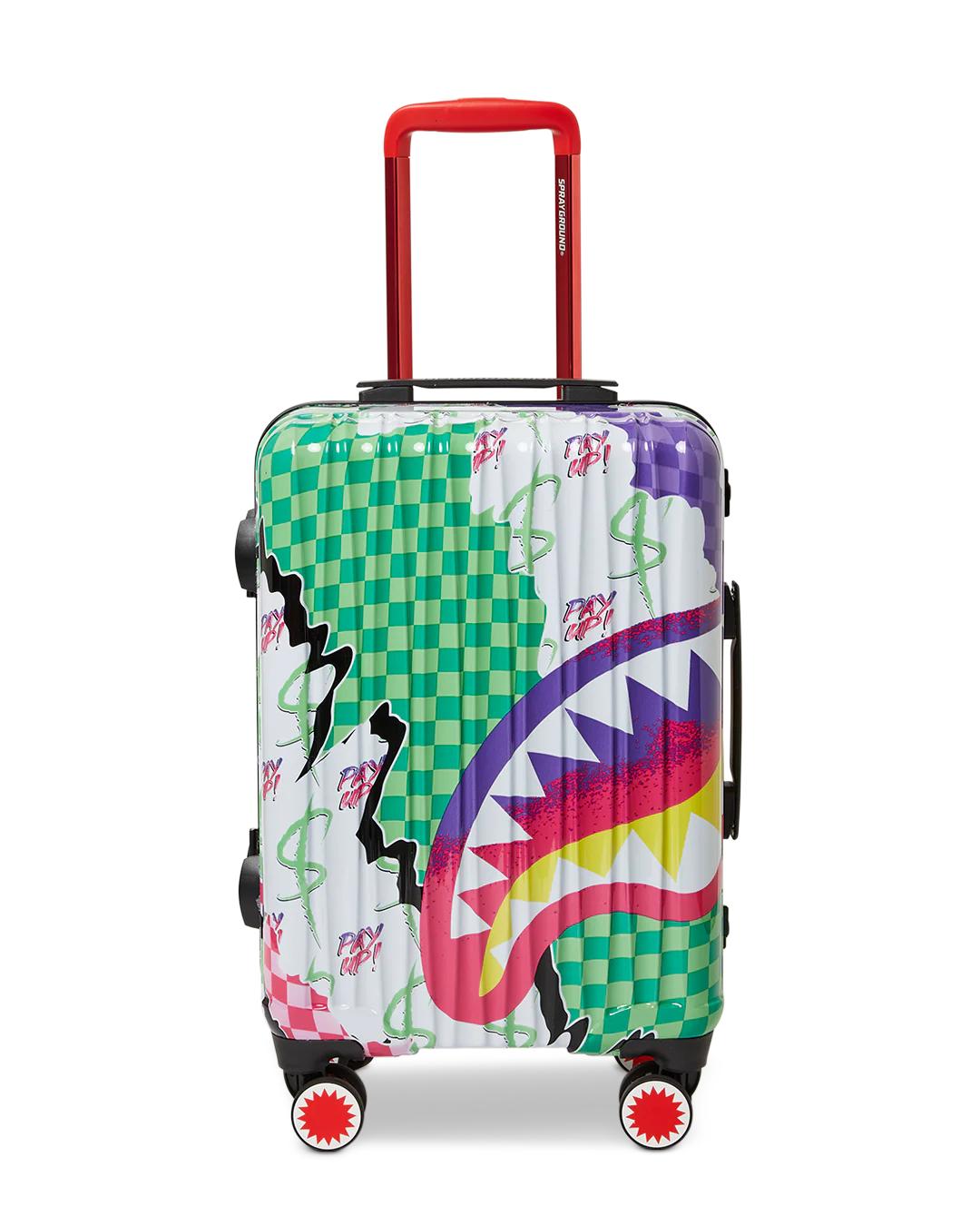 Sprayground DREAMY TECHNICOLOR SHARKNAUTICS HARDSHELL CARRY-ON LUGGAGE
