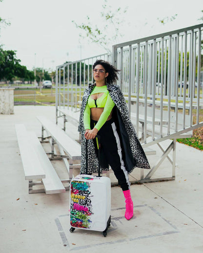 Sprayground HALF GRAFF JETSETTER CARRY-ON LUGGAGE
