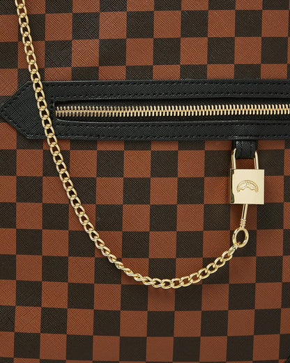 Sprayground HENNY LOCK SHARKS IN PARIS JETSETTER CARRY-ON LUGGAGE