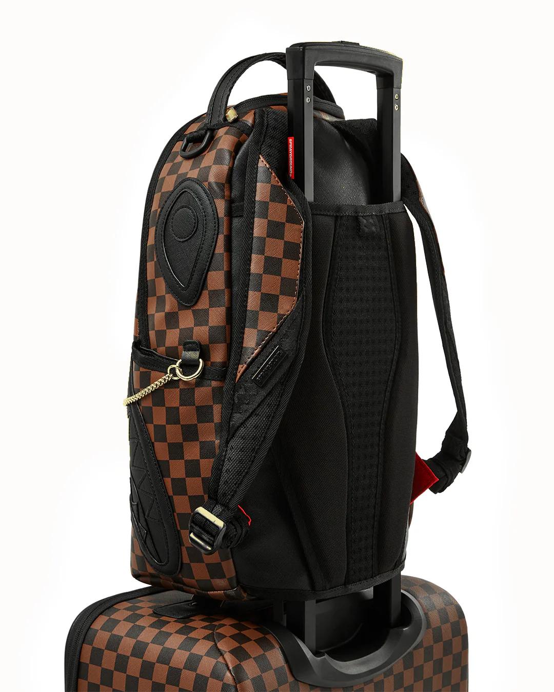 Sprayground HENNY LOCK SHARKS IN PARIS JETSETTER CARRY-ON LUGGAGE