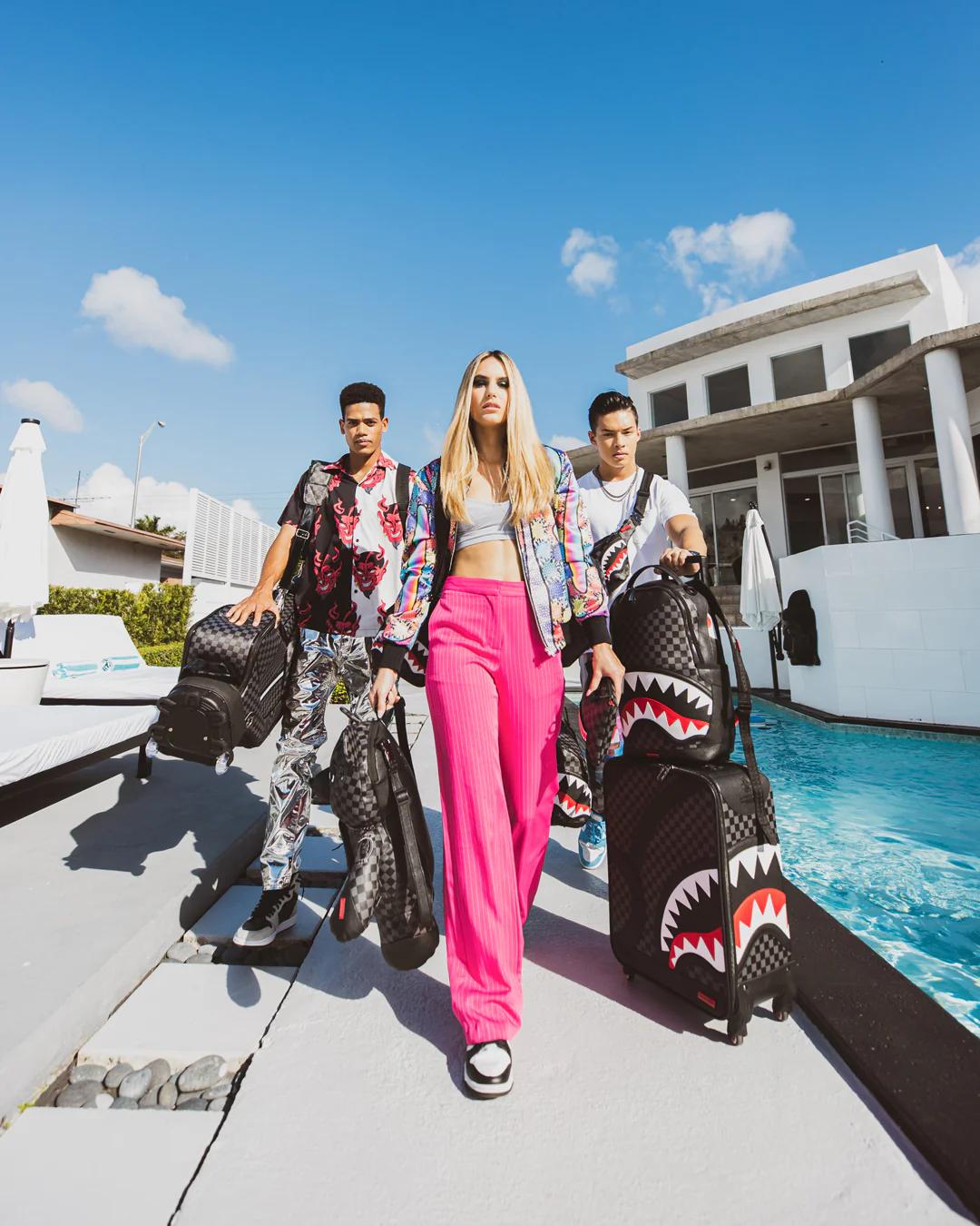 Sprayground HENNY AIIR TO THE THRONE JETSETTER CARRY-ON LUGGAGE