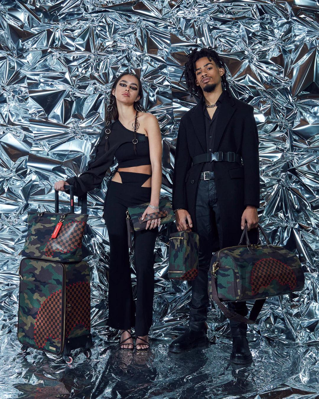 Sprayground THE PARADOXX SHARK JETSETTER CARRY-ON LUGGAGE