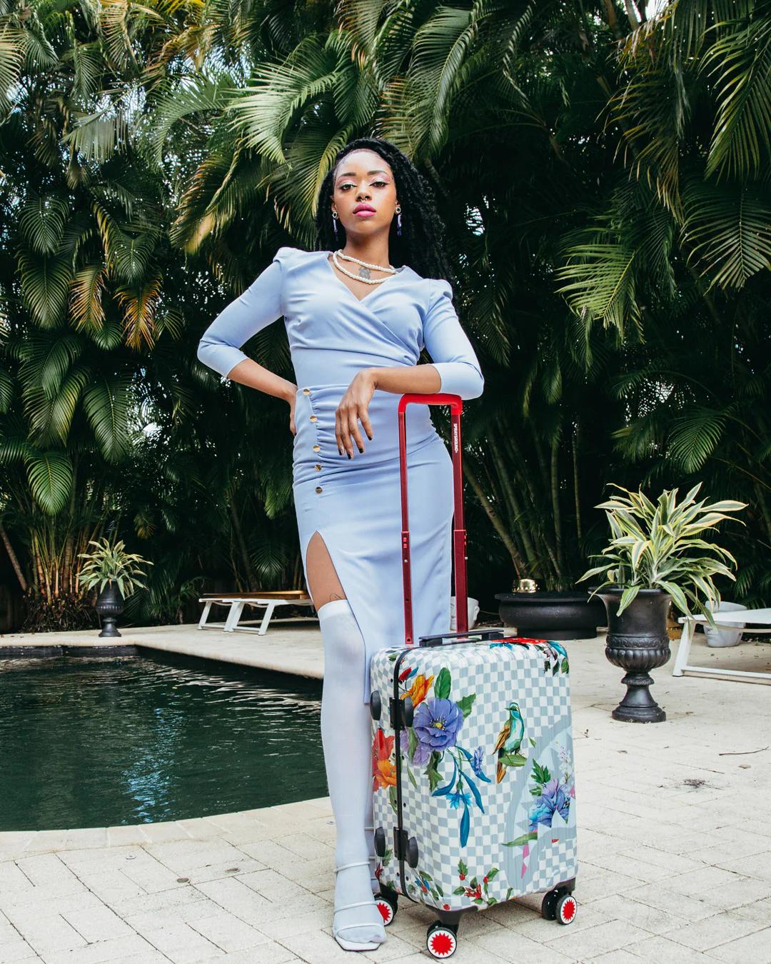 Sprayground JARDIN DU PALAIS SHARKNAUTICS HARDSHELL CARRY-ON LUGGAGE