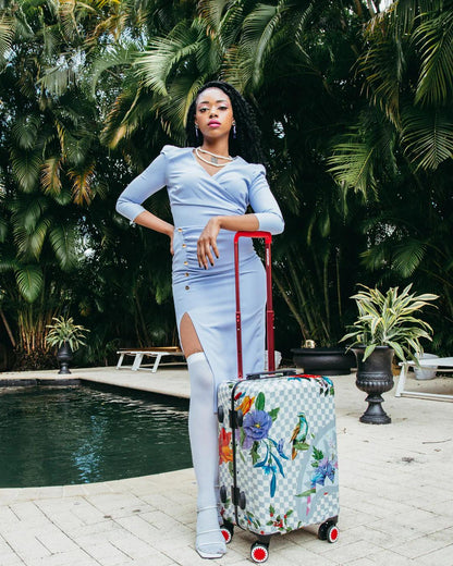 Sprayground JARDIN DU PALAIS SHARKNAUTICS HARDSHELL CARRY-ON LUGGAGE