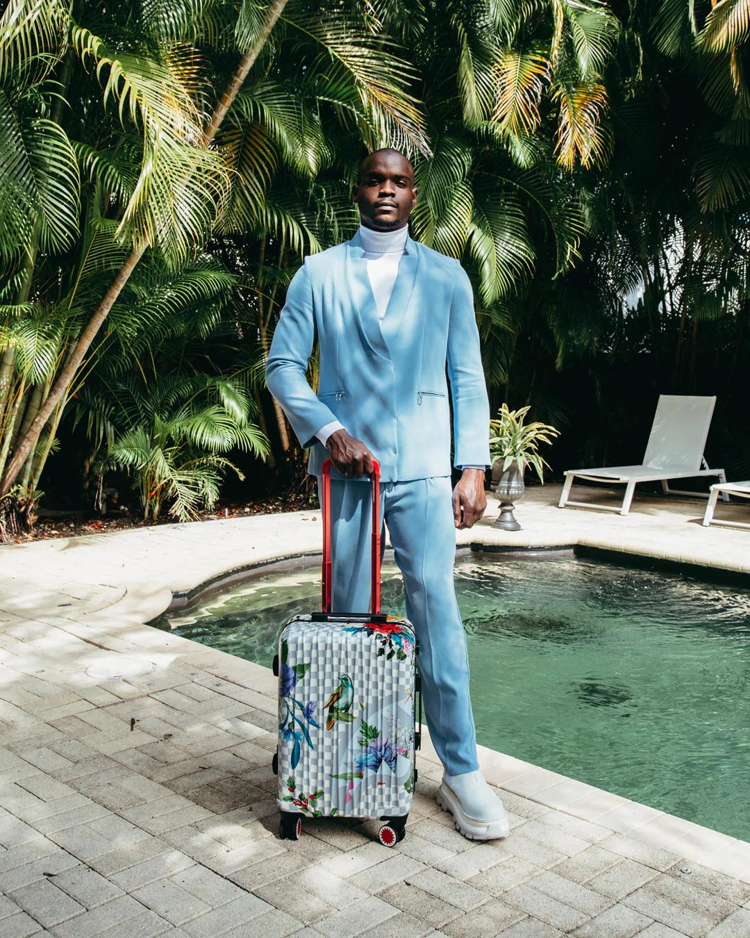 Sprayground JARDIN DU PALAIS SHARKNAUTICS HARDSHELL CARRY-ON LUGGAGE