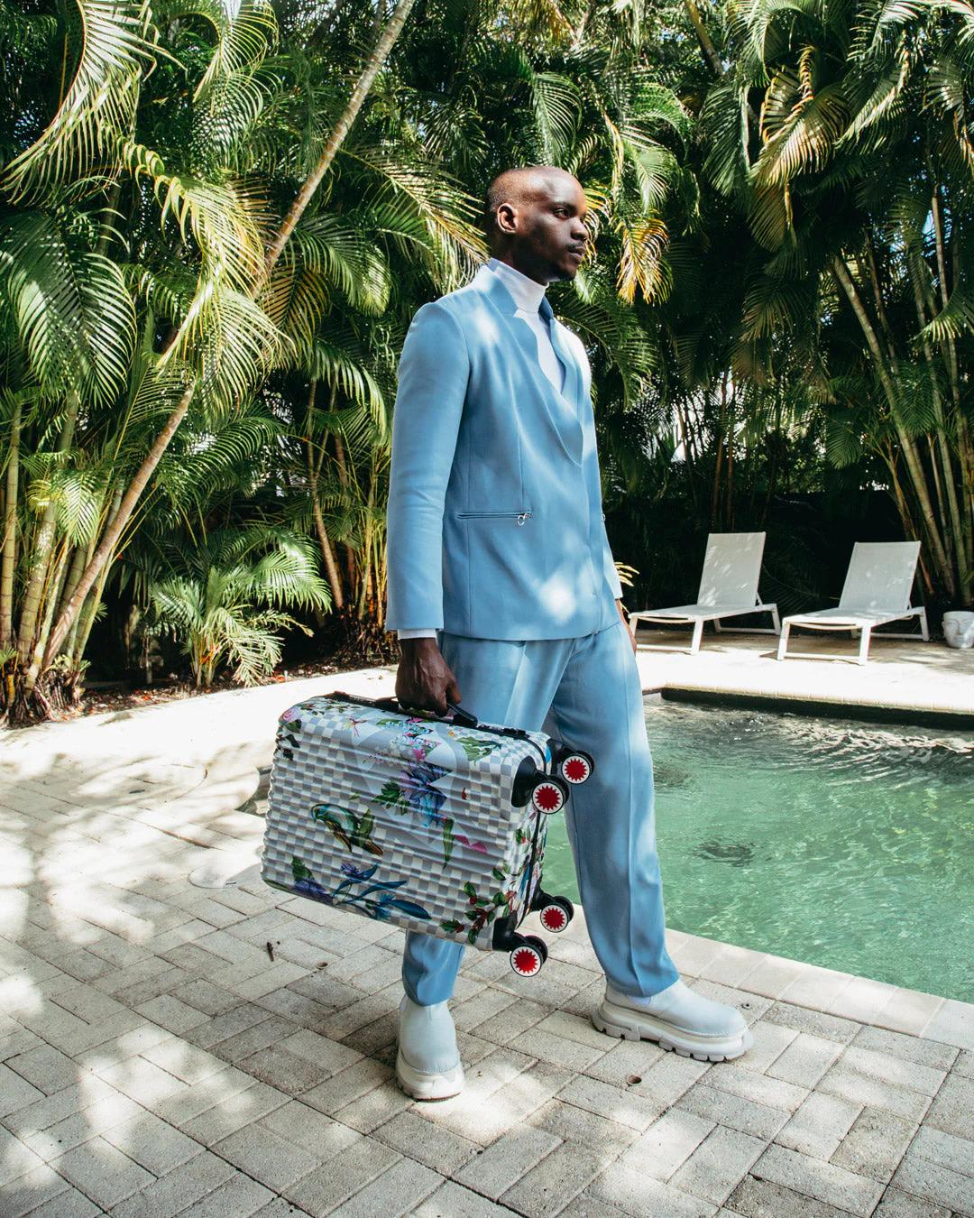 Sprayground JARDIN DU PALAIS SHARKNAUTICS HARDSHELL CARRY-ON LUGGAGE
