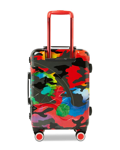 Sprayground CAMOBURST SHARKNAUTICS HARDSHELL CARRY-ON LUGGAGE