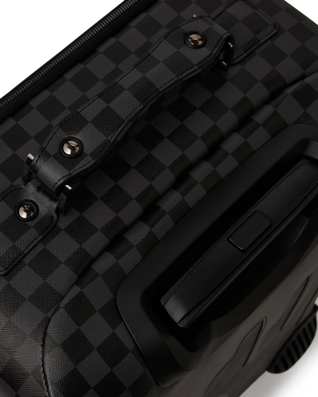 Sprayground XTC GREY SHARKS IN PARIS JETSETTER CARRY-ON LUGGAGE