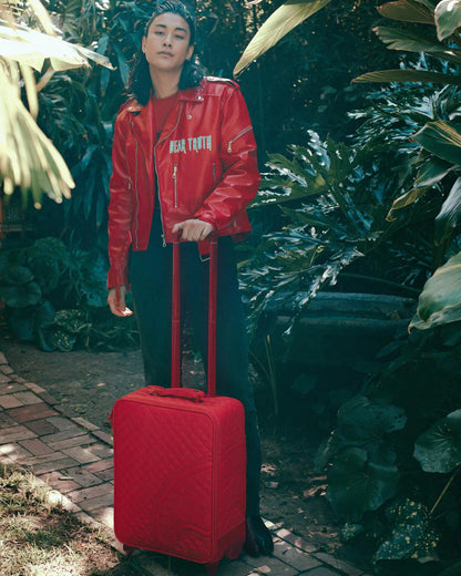 Sprayground RED RIVIERA JETSETTER CARRY-ON LUGGAGE