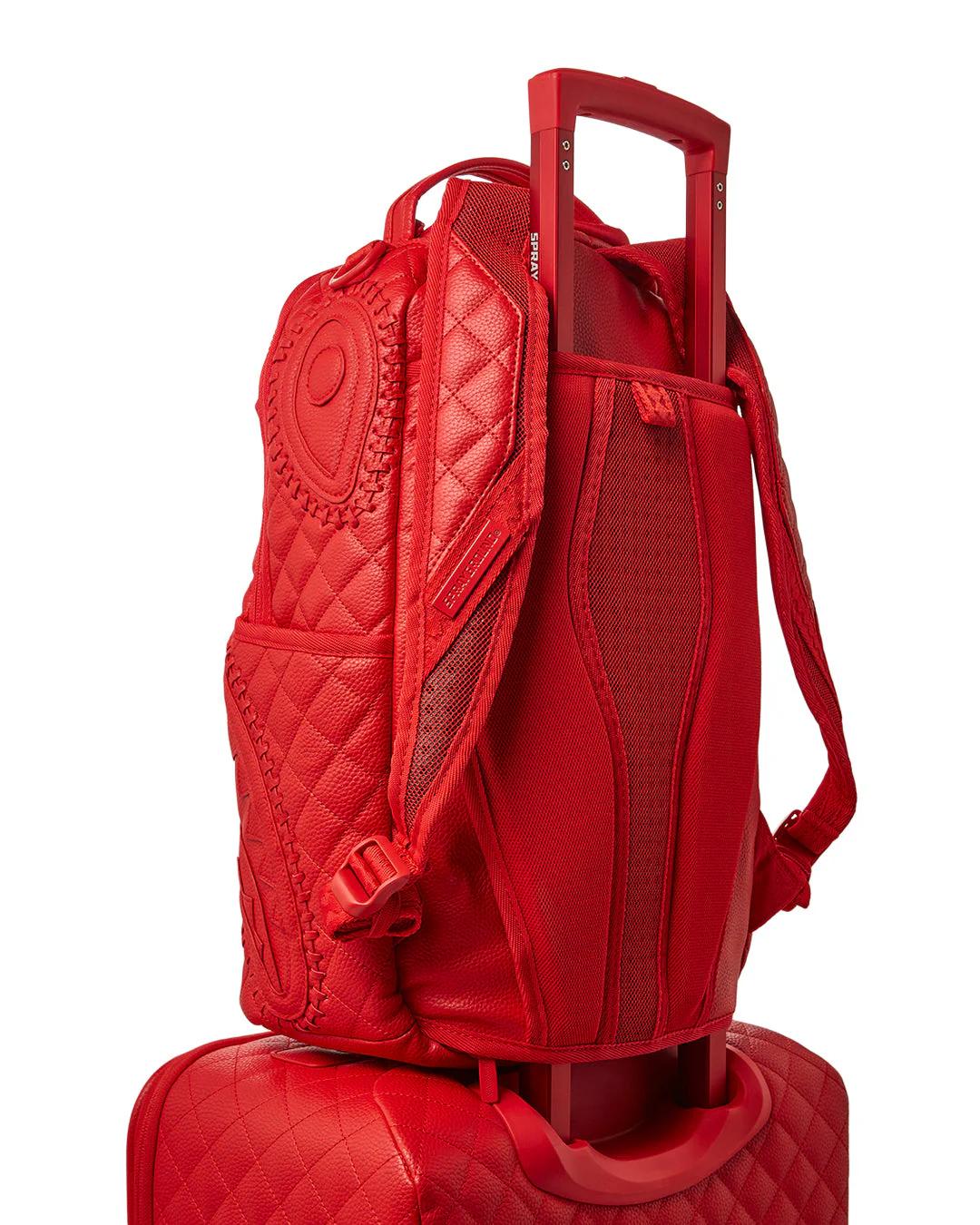 Sprayground RED RIVIERA JETSETTER CARRY-ON LUGGAGE