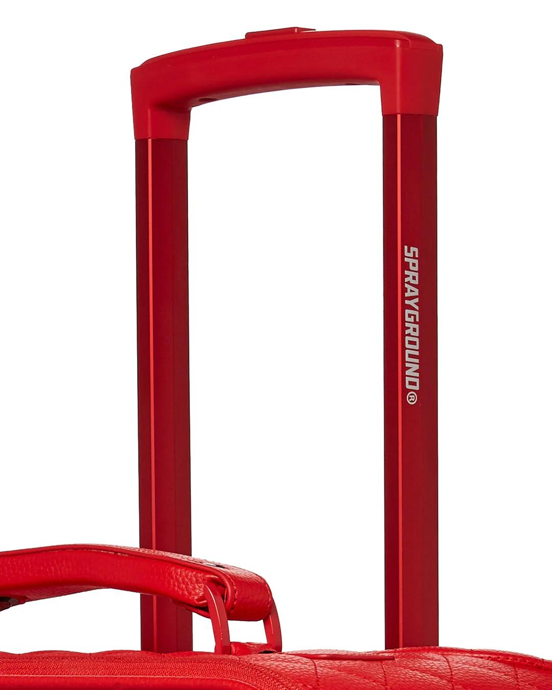 Sprayground RED RIVIERA JETSETTER CARRY-ON LUGGAGE