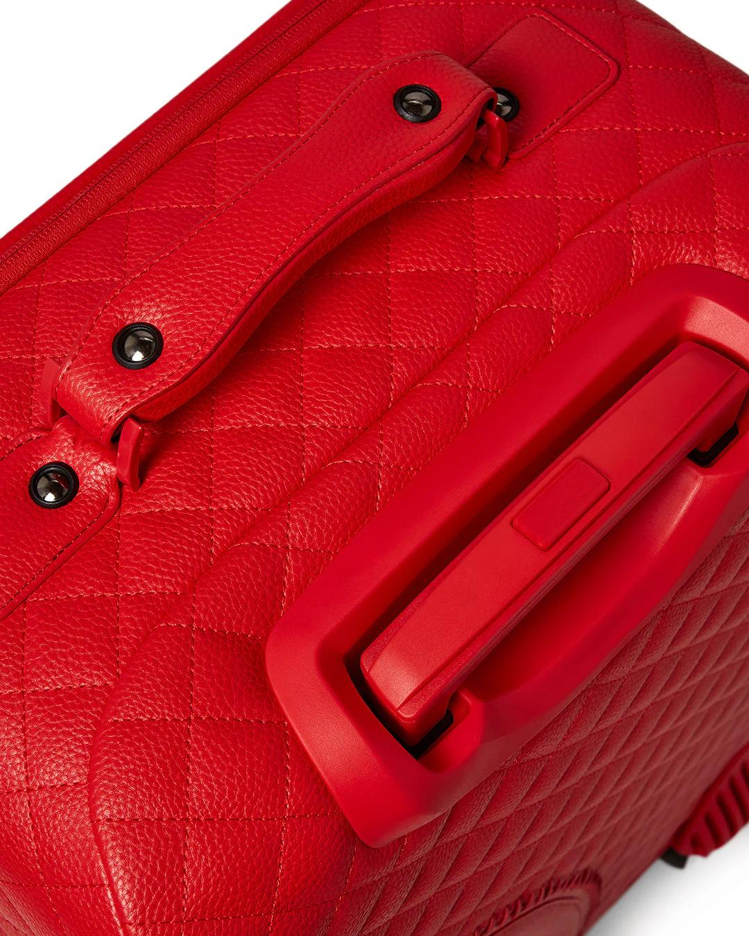 Sprayground RED RIVIERA JETSETTER CARRY-ON LUGGAGE