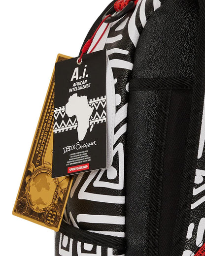 Sprayground A.I.8 AFRICAN INTELLIGENCE - ORIGIN STORY BACKPACK (DLXV)