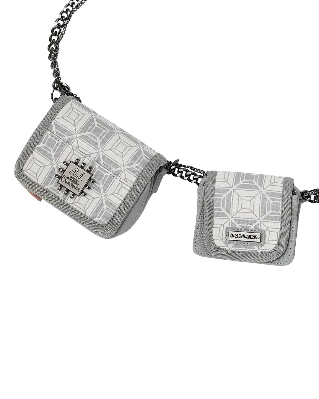 Sprayground A.I.8 AFRICAN INTELLIGENCE BOOKED & BUSY CHARM WAISTBELT