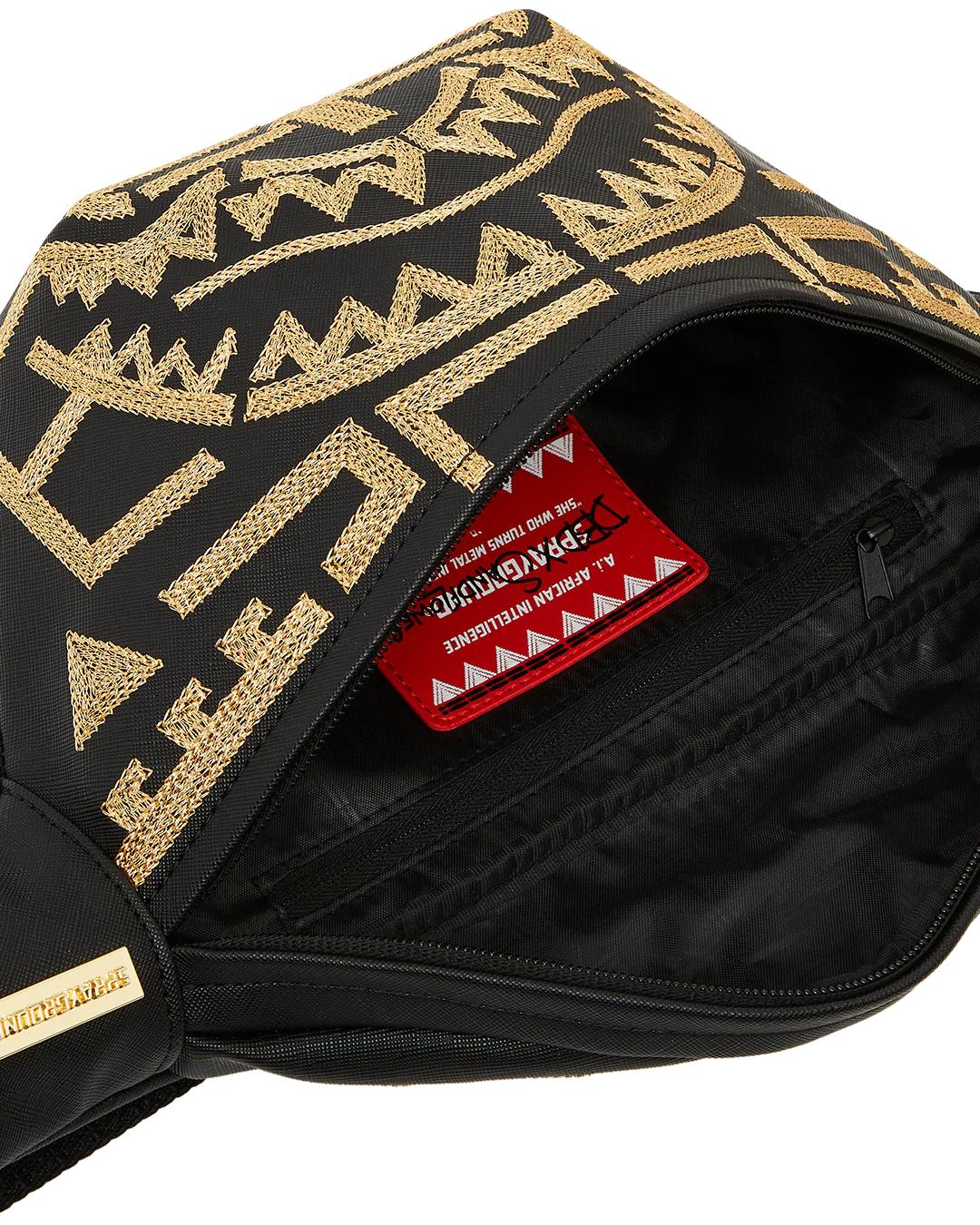 Sprayground A.I.8 AFRICAN INTELLIGENCE PATH TO THE FUTURE II SAVVY CROSSBODY