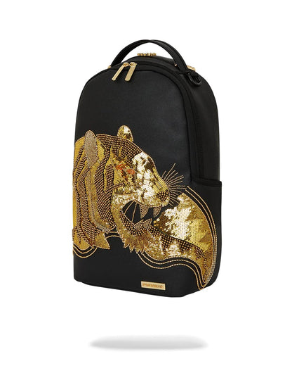 Sprayground A.I.8 AFRICAN INTELLIGENCE GUILDED LEOPARD BACKPACK (DLXV)