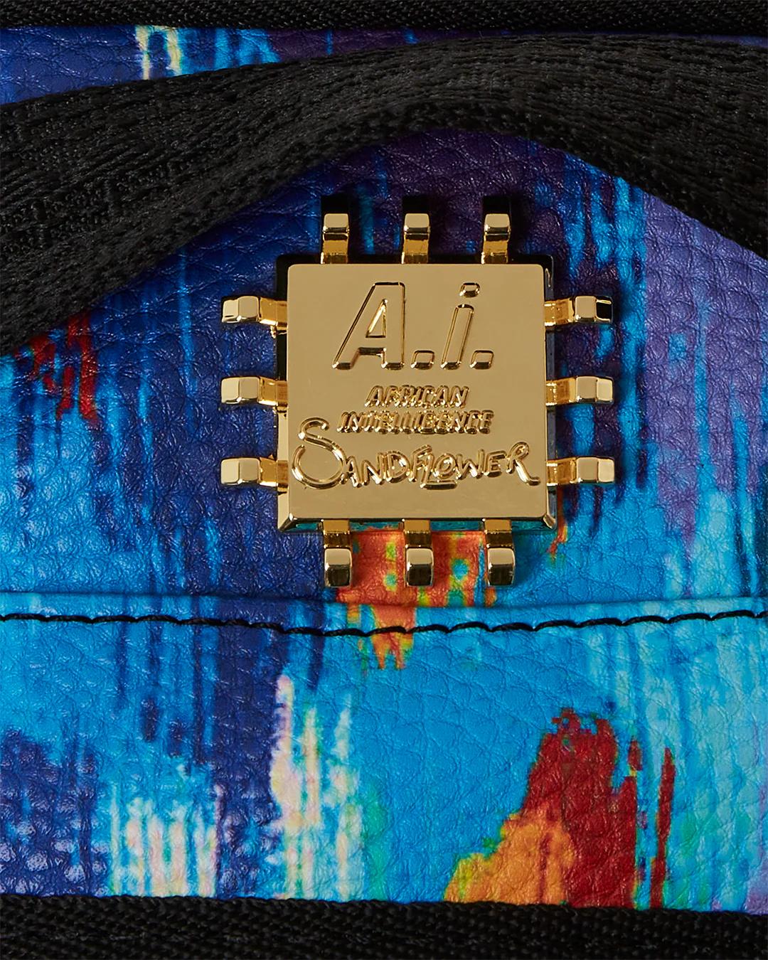 Sprayground A.I.8 AFRICAN INTELLIGENCE PLANET UTOPIA BACKPACK (DLXV)
