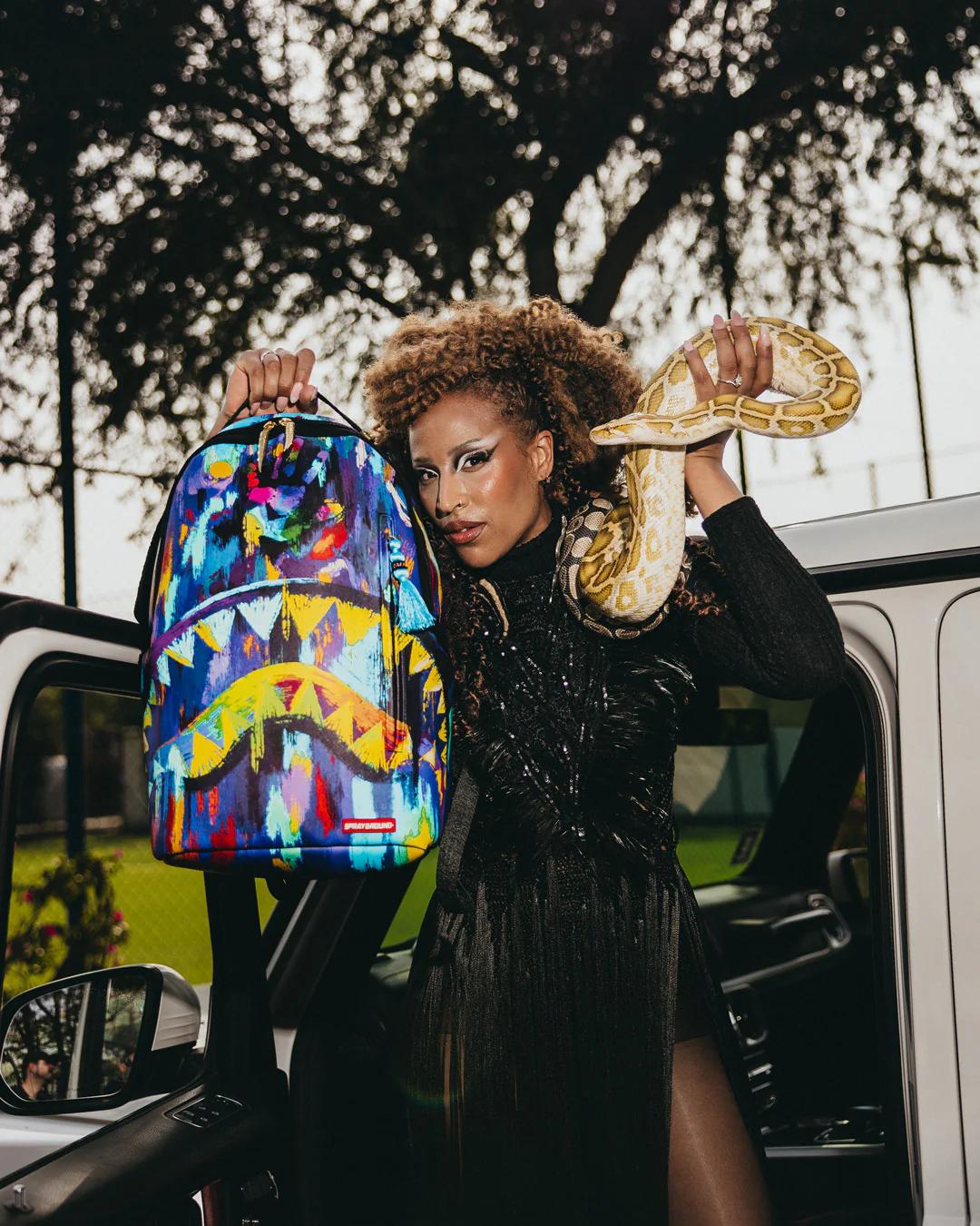 Sprayground A.I.8 AFRICAN INTELLIGENCE PLANET UTOPIA BACKPACK (DLXV)