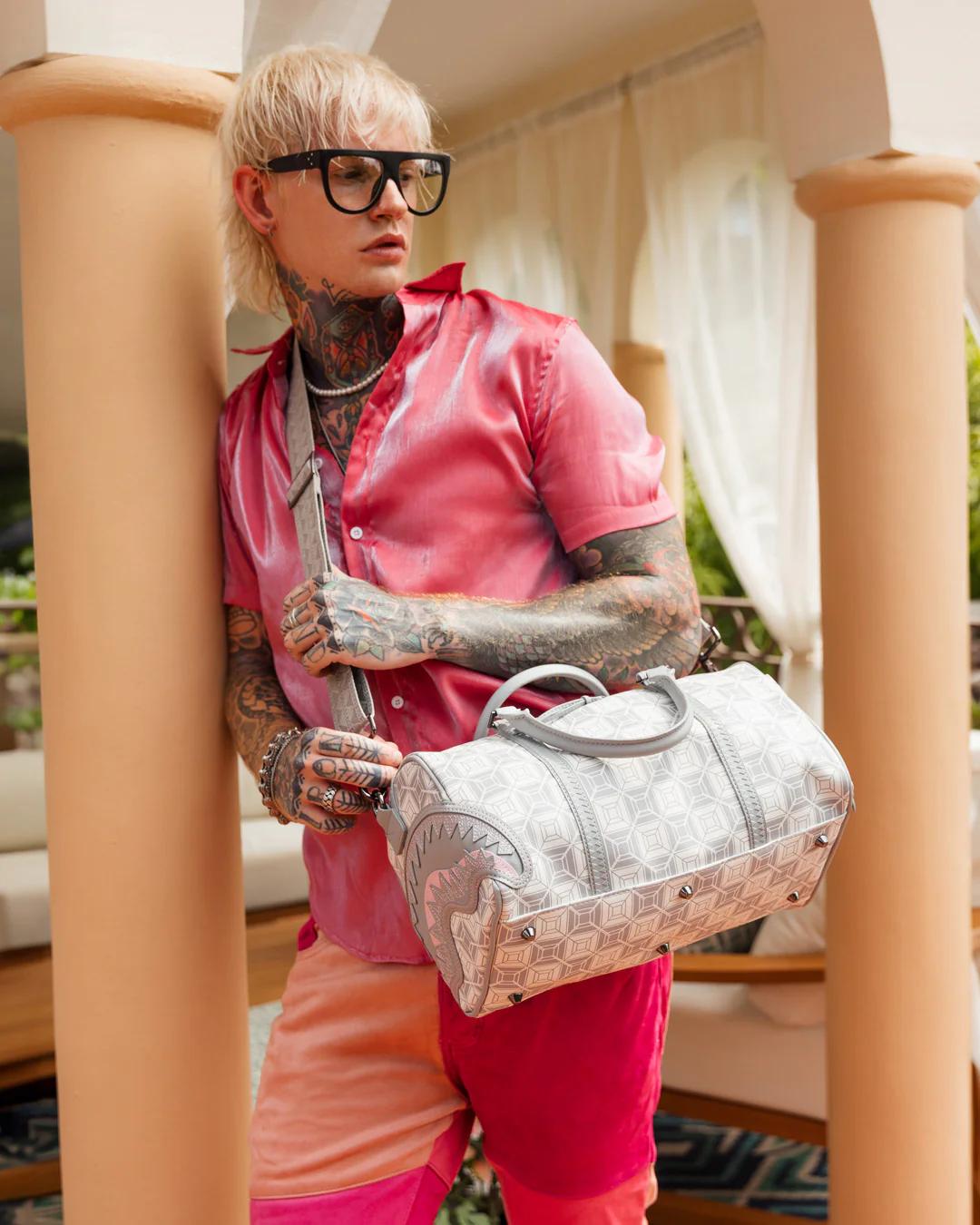 Sprayground A.I.8 AFRICAN INTELLIGENCE BOOKED & BUSY MINI DUFFLE