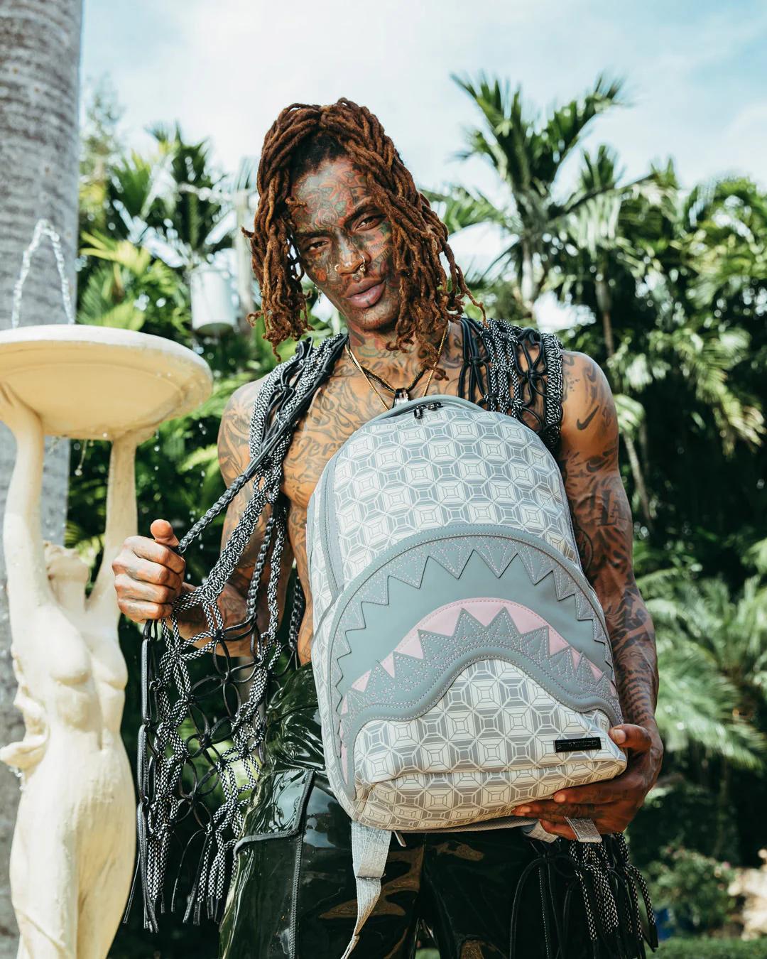 Sprayground A.I.8 AFRICAN INTELLIGENCE BOOKED & BUSY BACKPACK