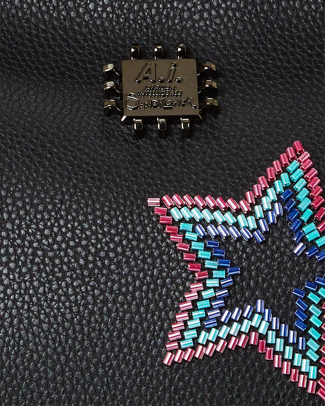 Sprayground STAR RACER A.I.7 SANDFLOWER COLLAB BEADED TOTE