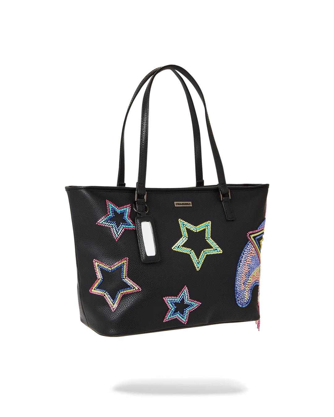 Sprayground STAR RACER A.I.7 SANDFLOWER COLLAB BEADED TOTE