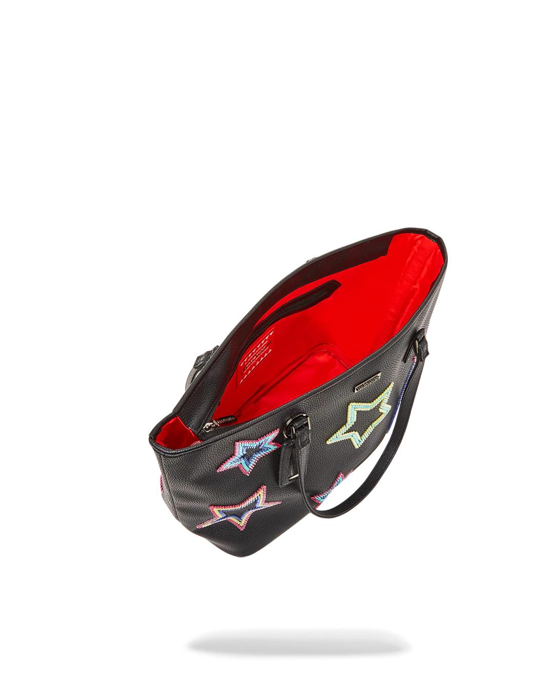 Sprayground STAR RACER A.I.7 SANDFLOWER COLLAB BEADED TOTE