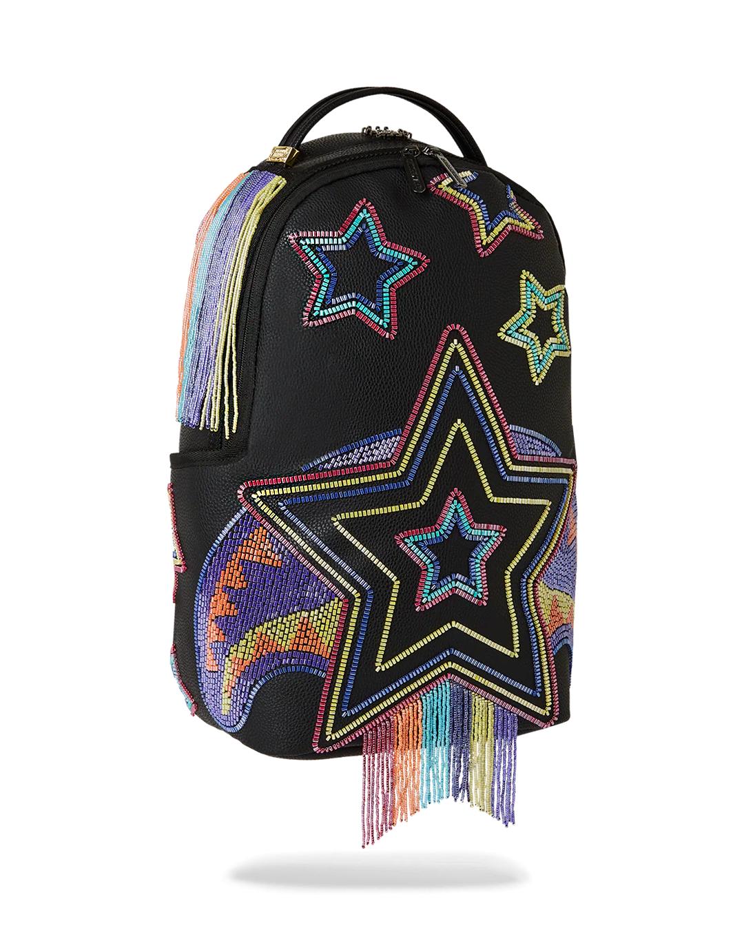 Sprayground STAR RACER A.I.7 SANDFLOWER COLLAB BEADED BACKPACK