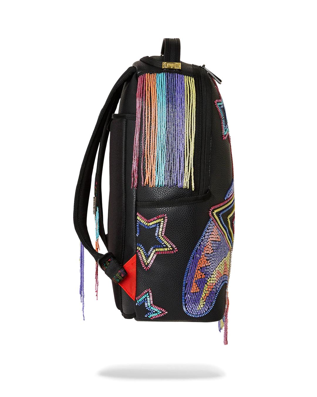 Sprayground STAR RACER A.I.7 SANDFLOWER COLLAB BEADED BACKPACK