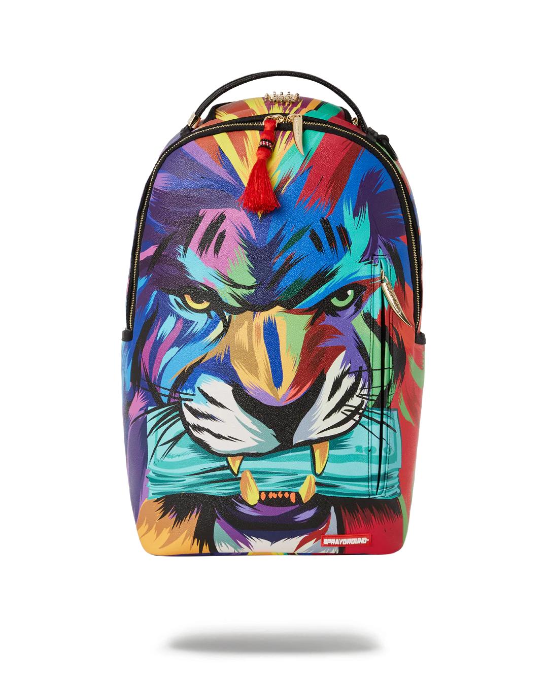 Sprayground HEAR MY ROAR A.i.6 SANDFLOWER COLLAB BACKPACK (DLXV)