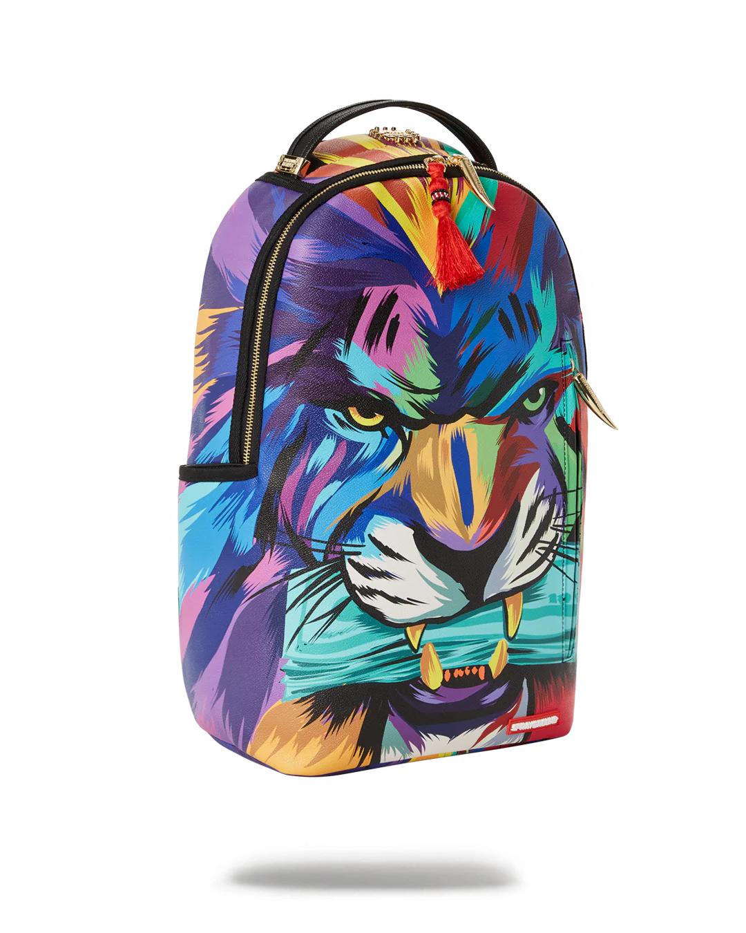 Sprayground HEAR MY ROAR A.i.6 SANDFLOWER COLLAB BACKPACK (DLXV)