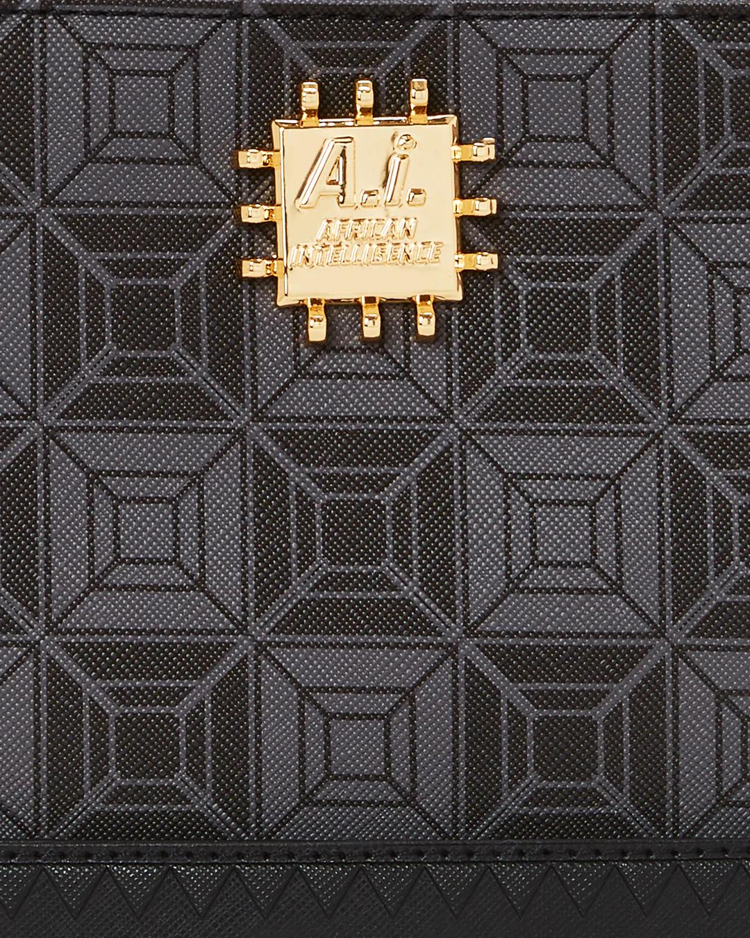 Sprayground OBSIDIAN STUNNER A.i.6 SANDFLOWER COLLAB CROSSOVER CLUTCH
