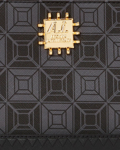 Sprayground OBSIDIAN STUNNER A.i.6 SANDFLOWER COLLAB CROSSOVER CLUTCH
