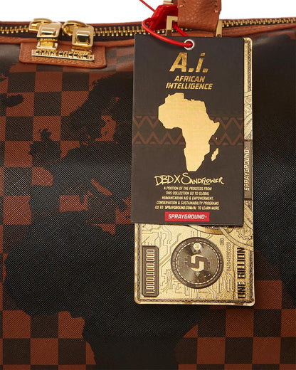 Sprayground A.i.5 GLOBAL DUFFLE