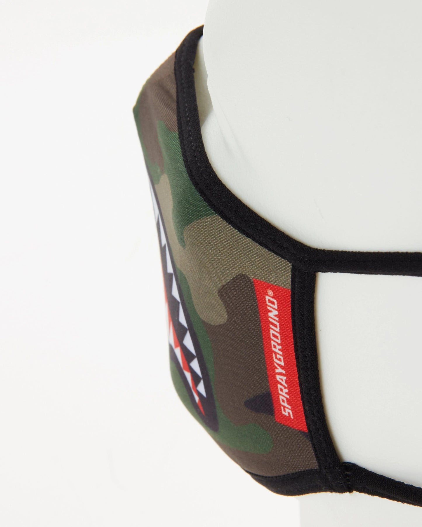 Sprayground CAMO SHARKMOUTH FORM-FITTING MASK