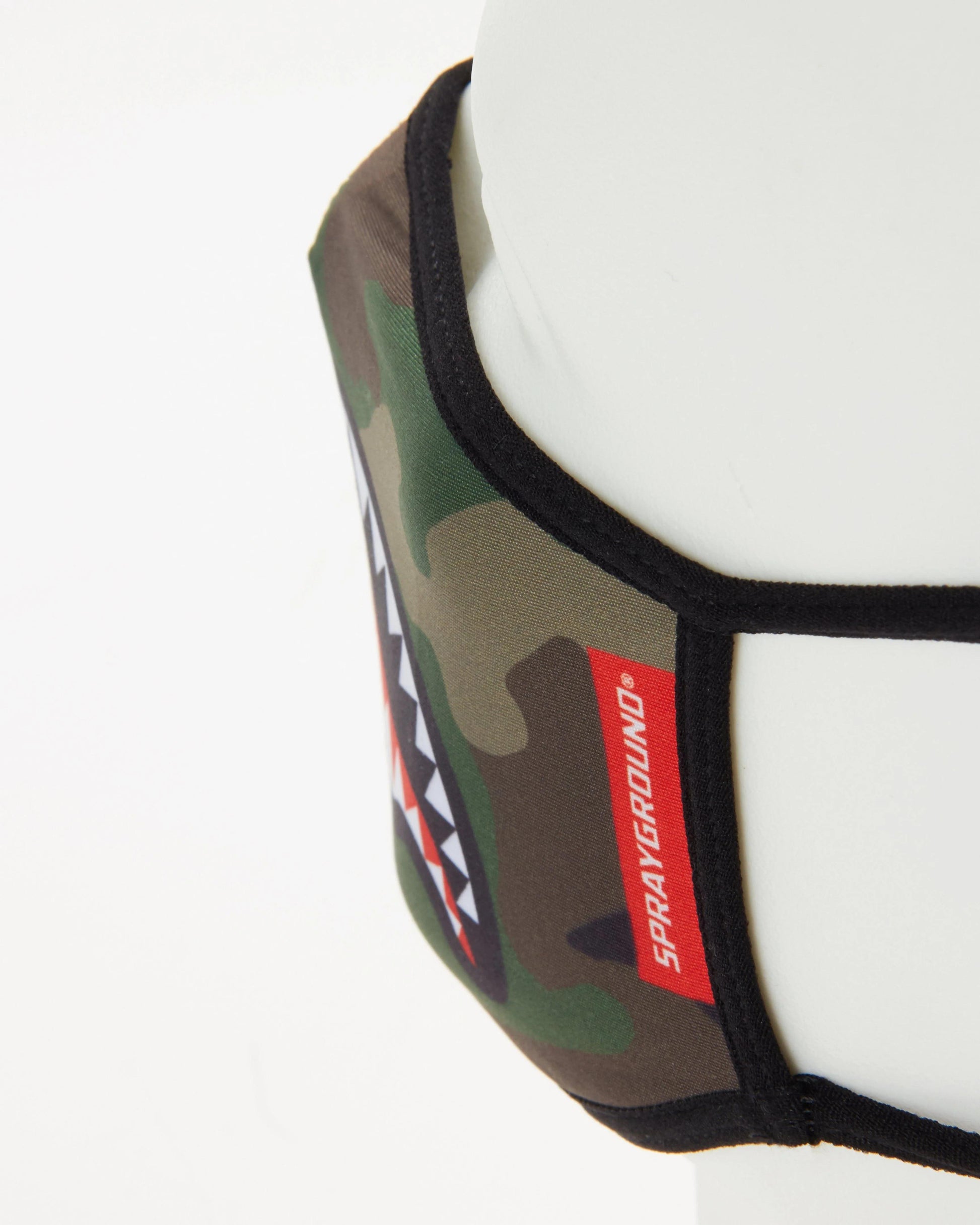 Sprayground CAMO SHARKMOUTH FORM-FITTING MASK