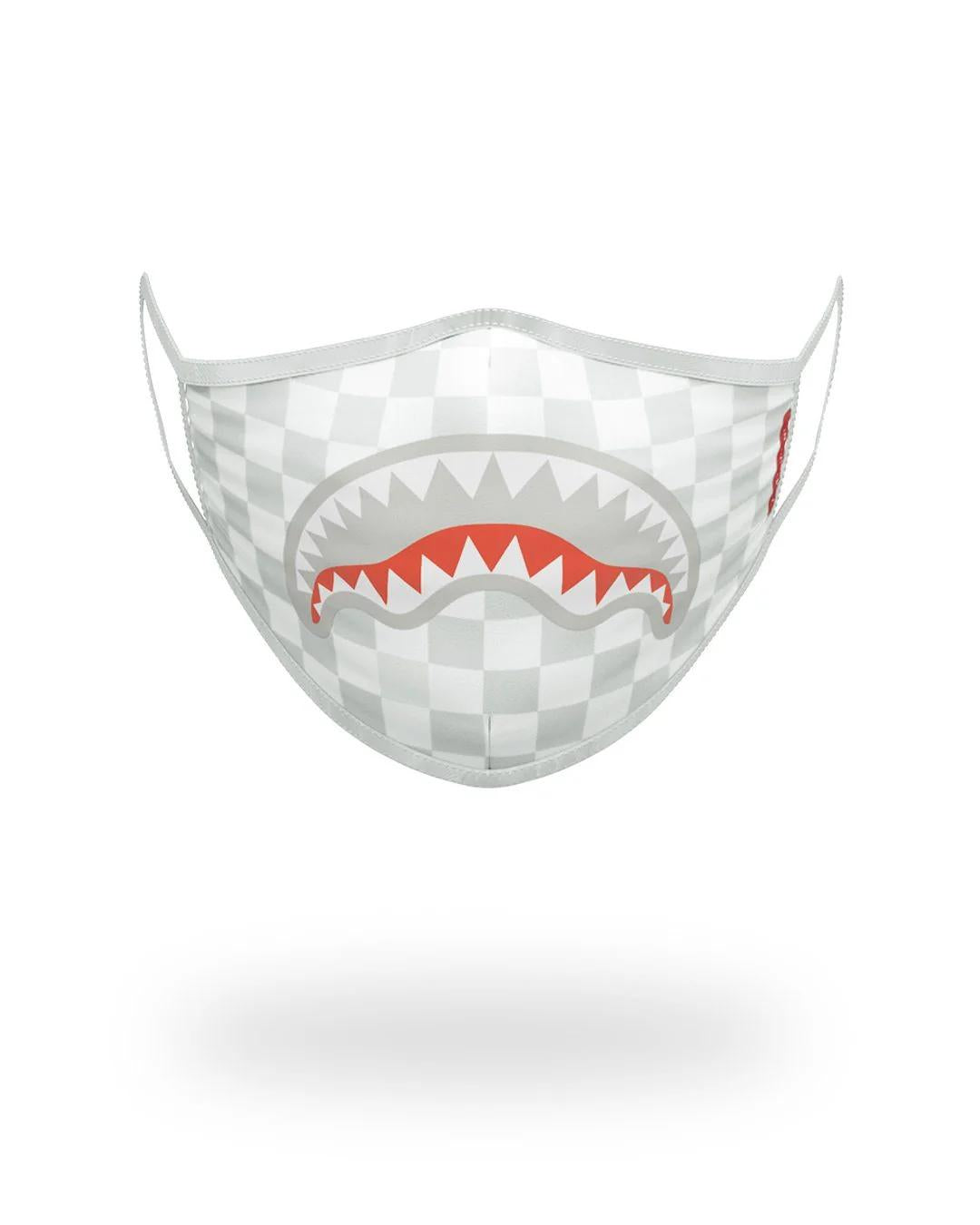 Sprayground SHARKS IN PARIS (WHITE) FORM-FITTING MASK
