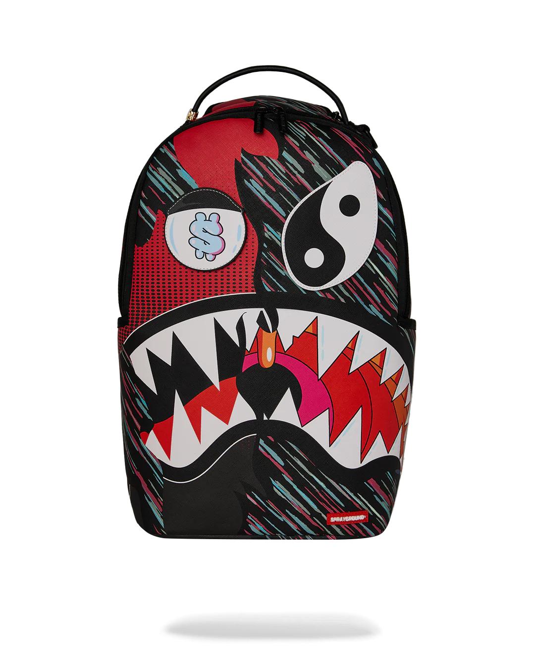 Sprayground HYPER DRIVEN SHARK BACKPACK (REMOVABLE SET OF EYES)