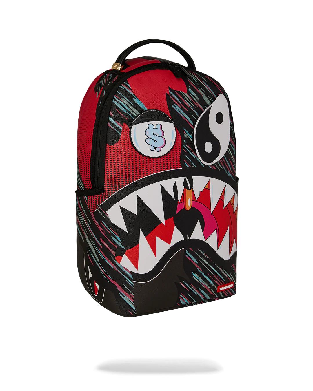 Sprayground HYPER DRIVEN SHARK BACKPACK (REMOVABLE SET OF EYES)
