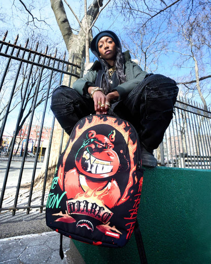 Sprayground DIABLO BILLION BURNIN BACKPACK